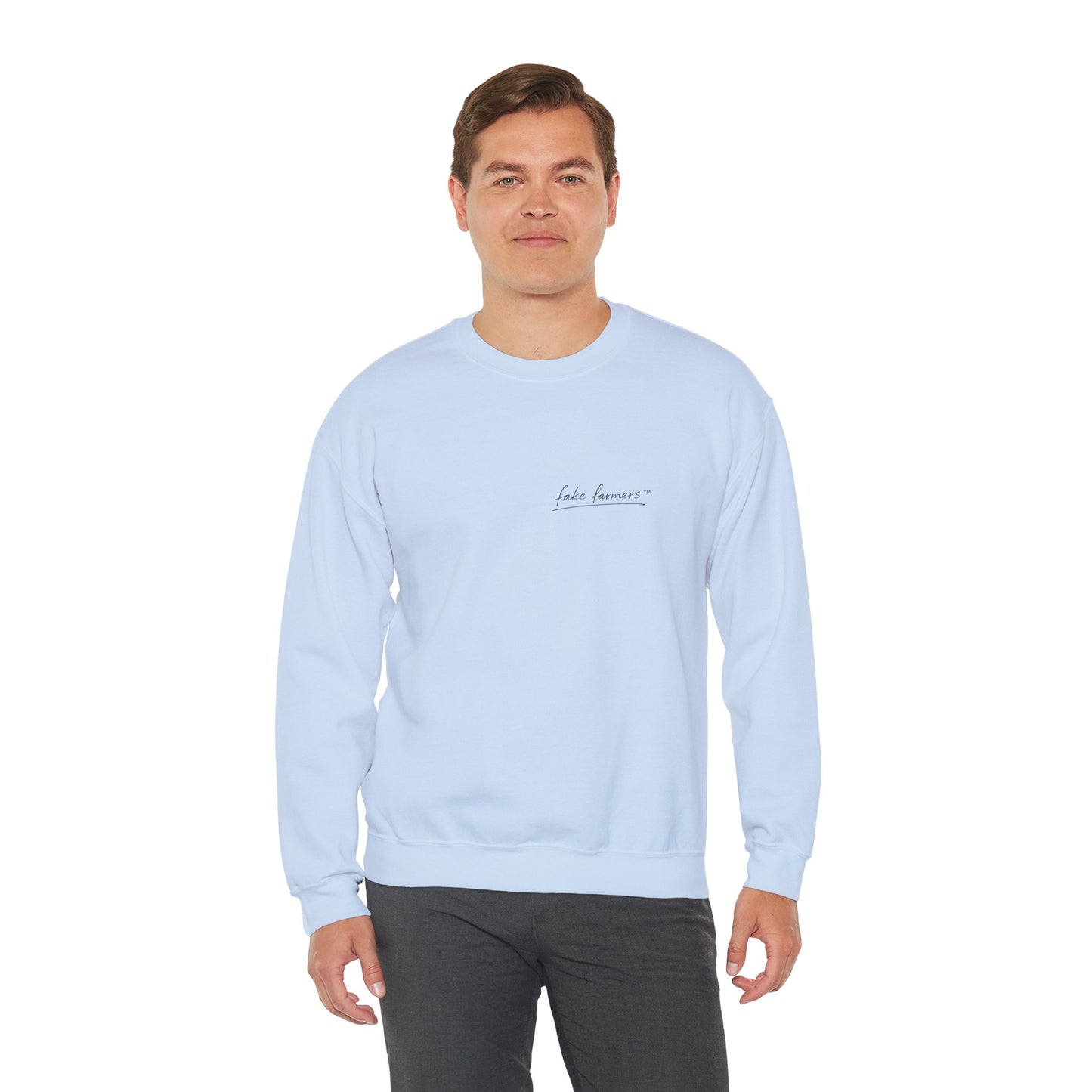 "Started Anyway" - Unisex Crewneck Sweatshirt