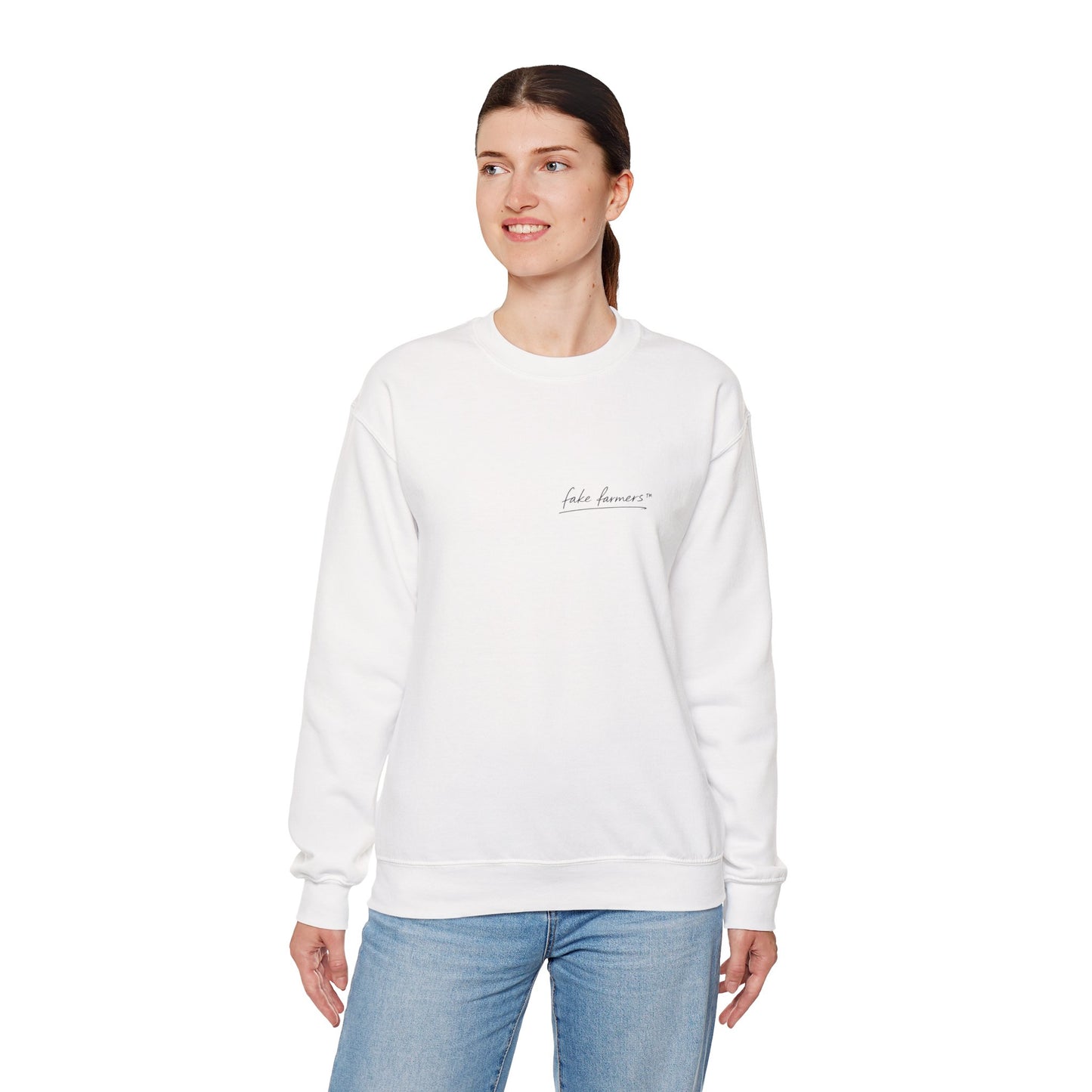 "Started Anyway" - Unisex Crewneck Sweatshirt