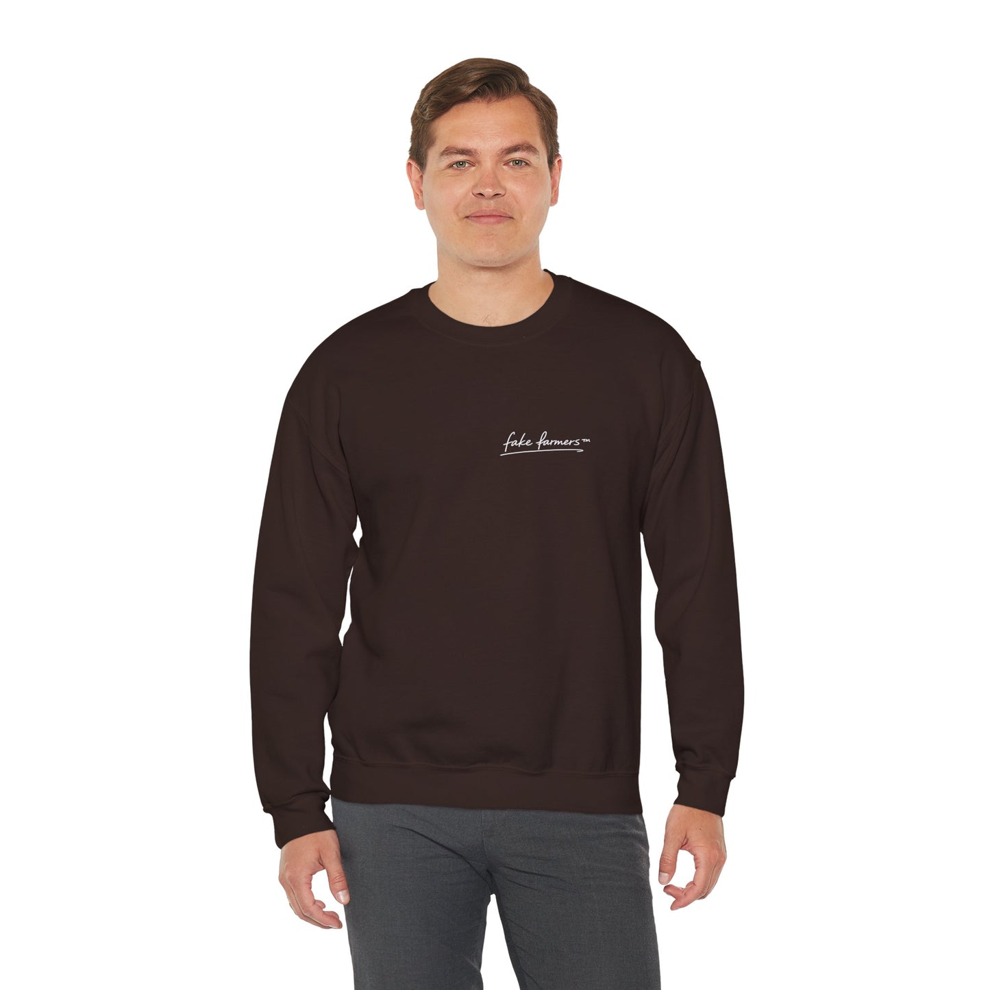 "Started Anyway" - Unisex Crewneck Sweatshirt