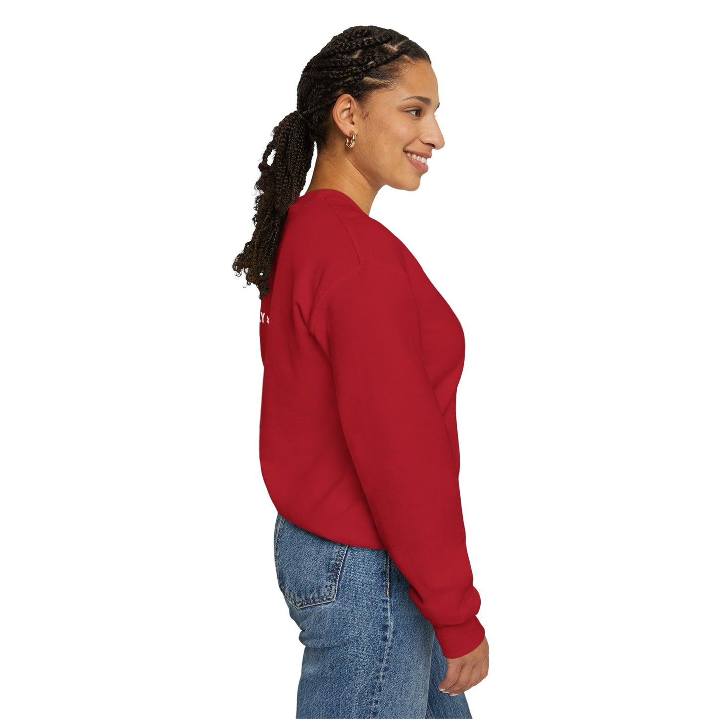 "Started Anyway" - Unisex Crewneck Sweatshirt