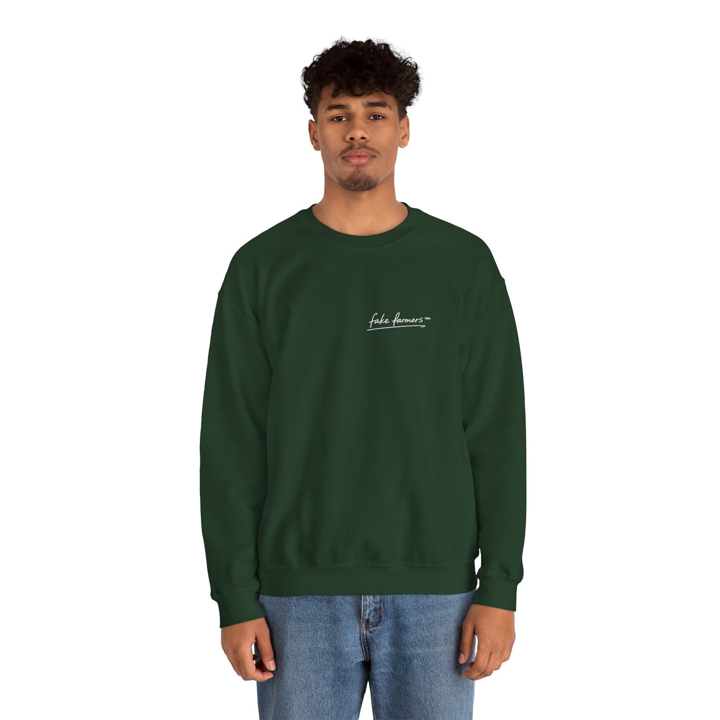 "Started Anyway" - Unisex Crewneck Sweatshirt