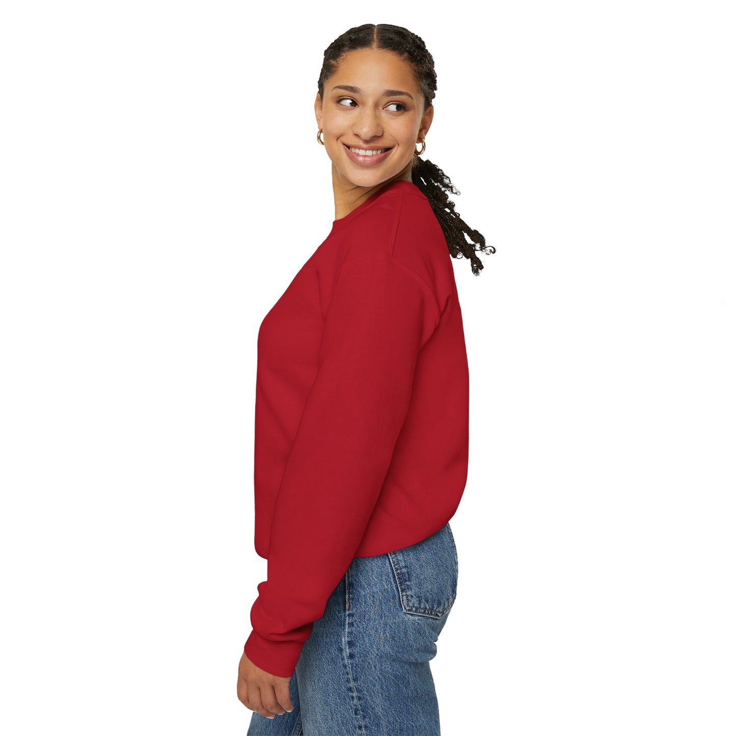 "Started Anyway" - Unisex Crewneck Sweatshirt