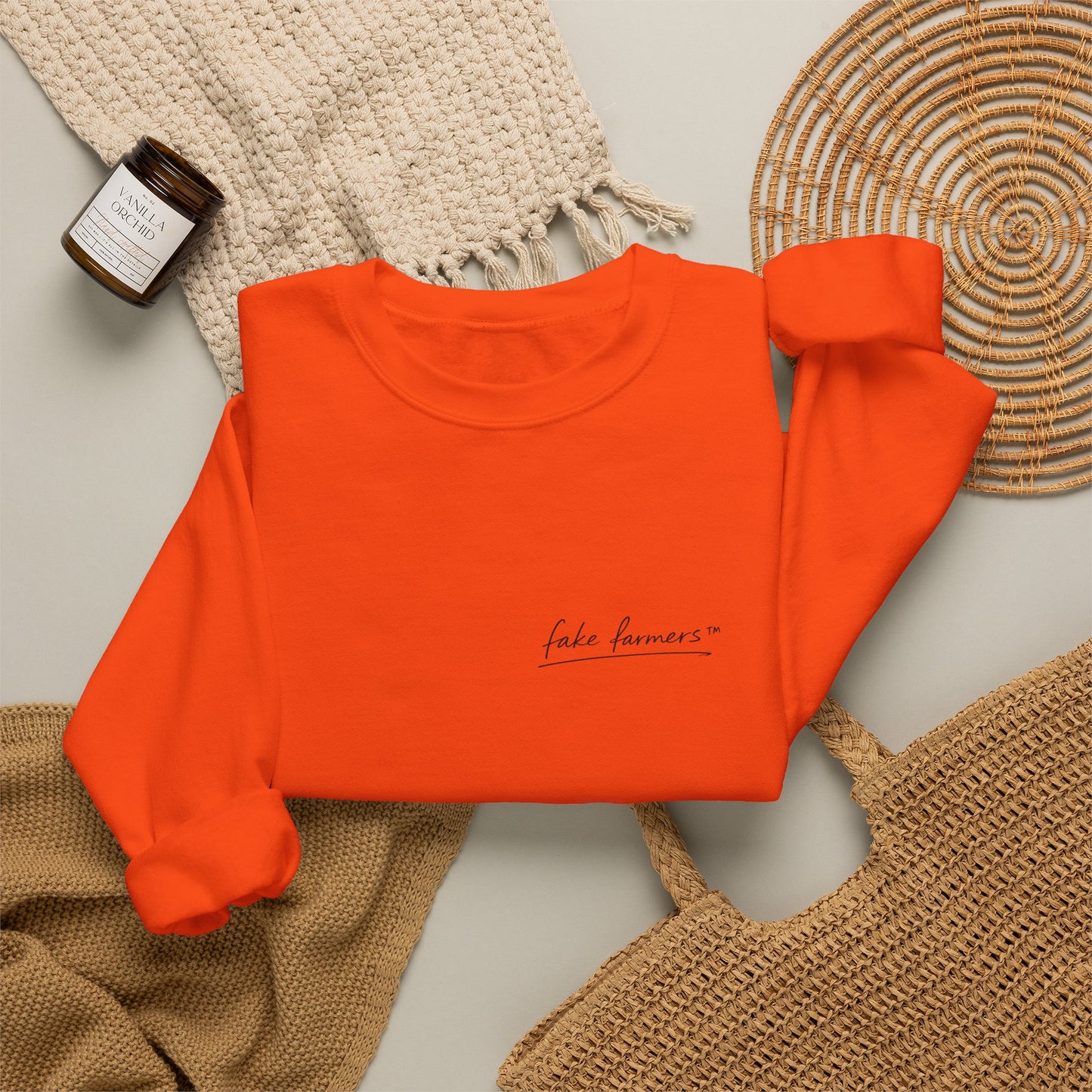 "Started Anyway" - Unisex Crewneck Sweatshirt