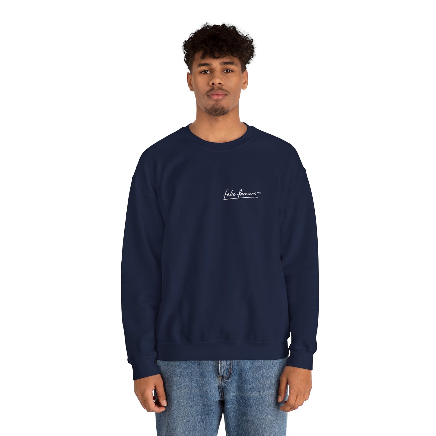 "Started Anyway" - Unisex Crewneck Sweatshirt