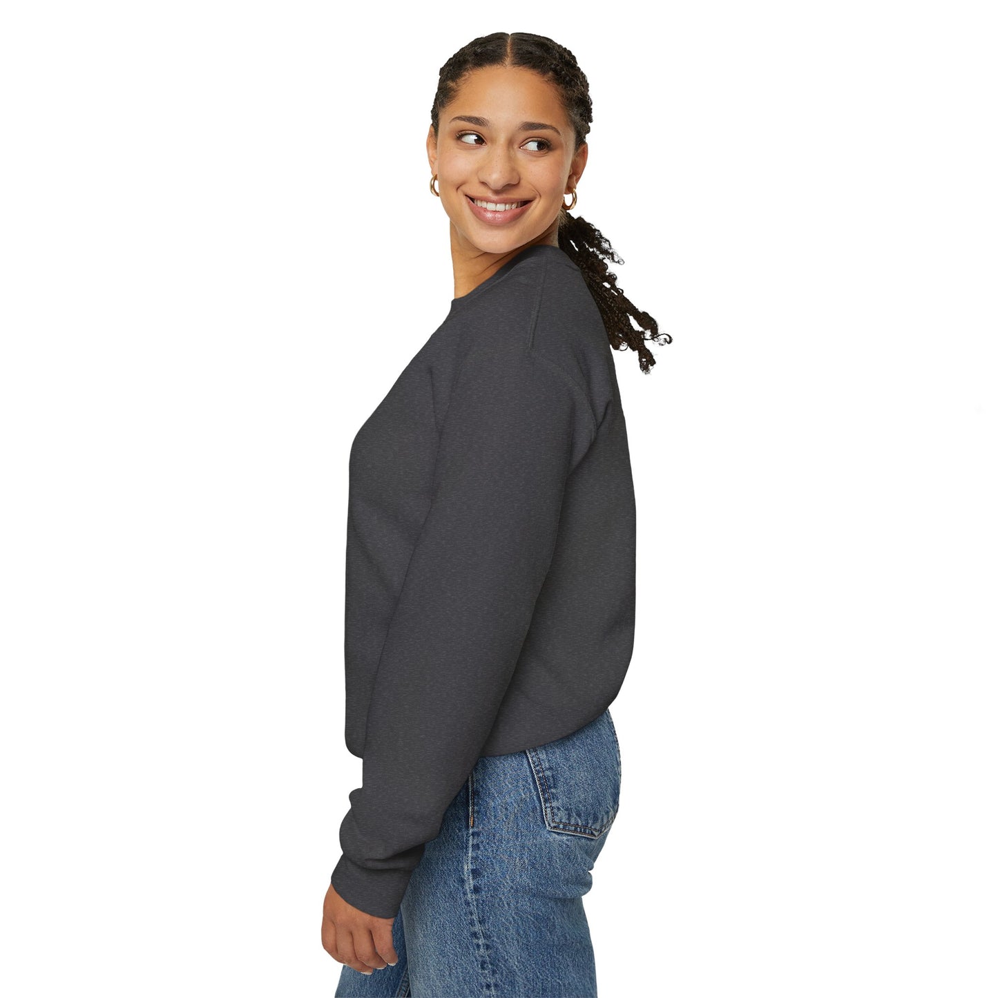 "Started Anyway" - Unisex Crewneck Sweatshirt