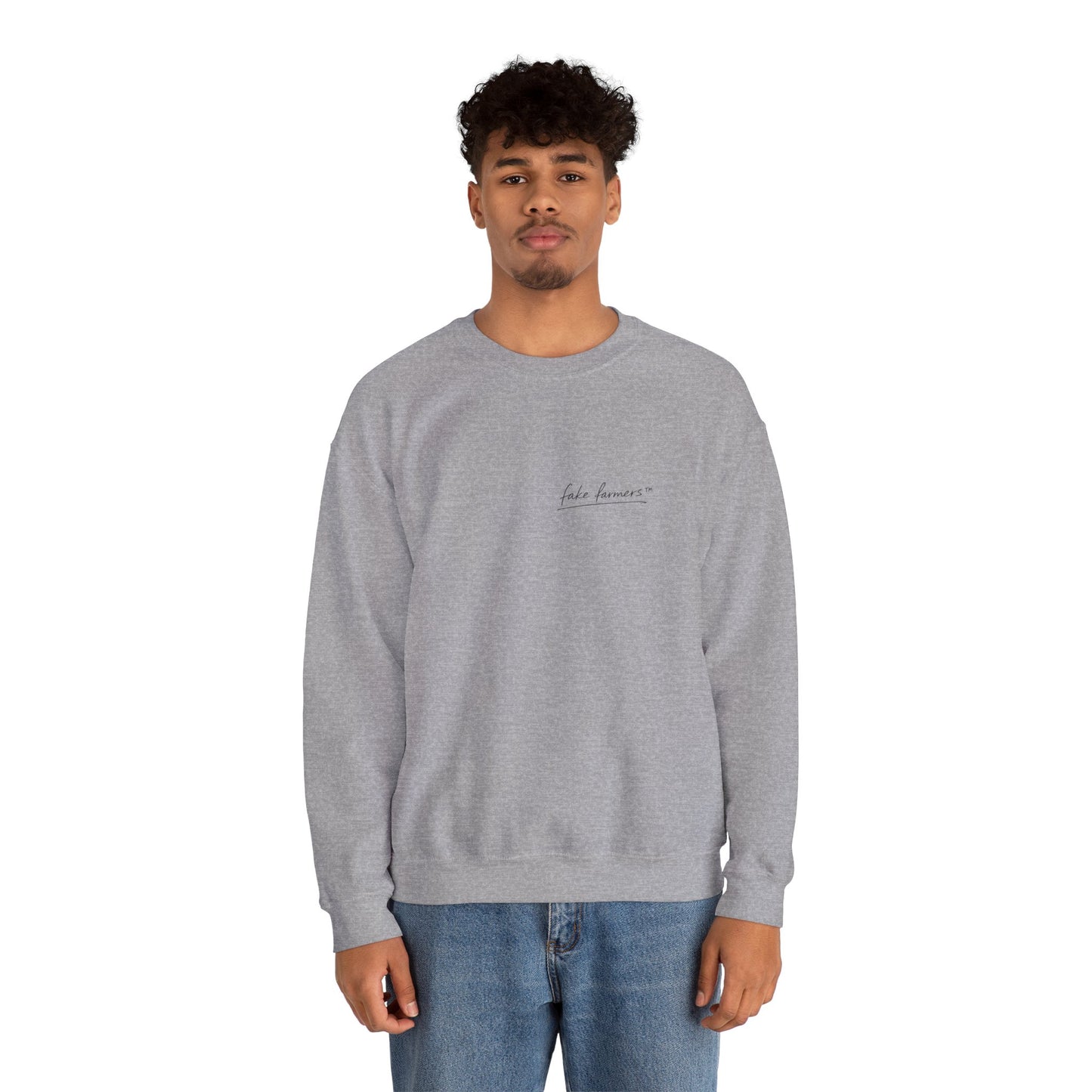 "Started Anyway" - Unisex Crewneck Sweatshirt