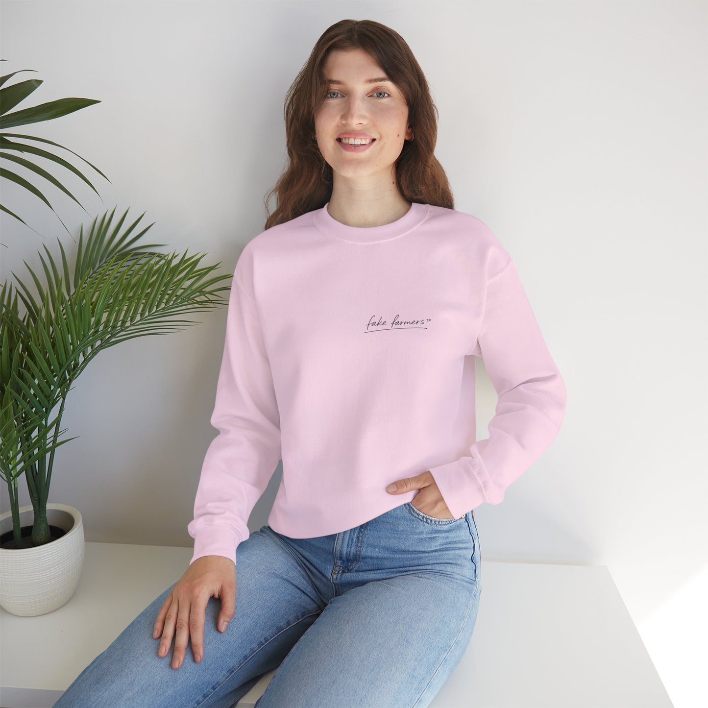 "Started Anyway" - Unisex Crewneck Sweatshirt
