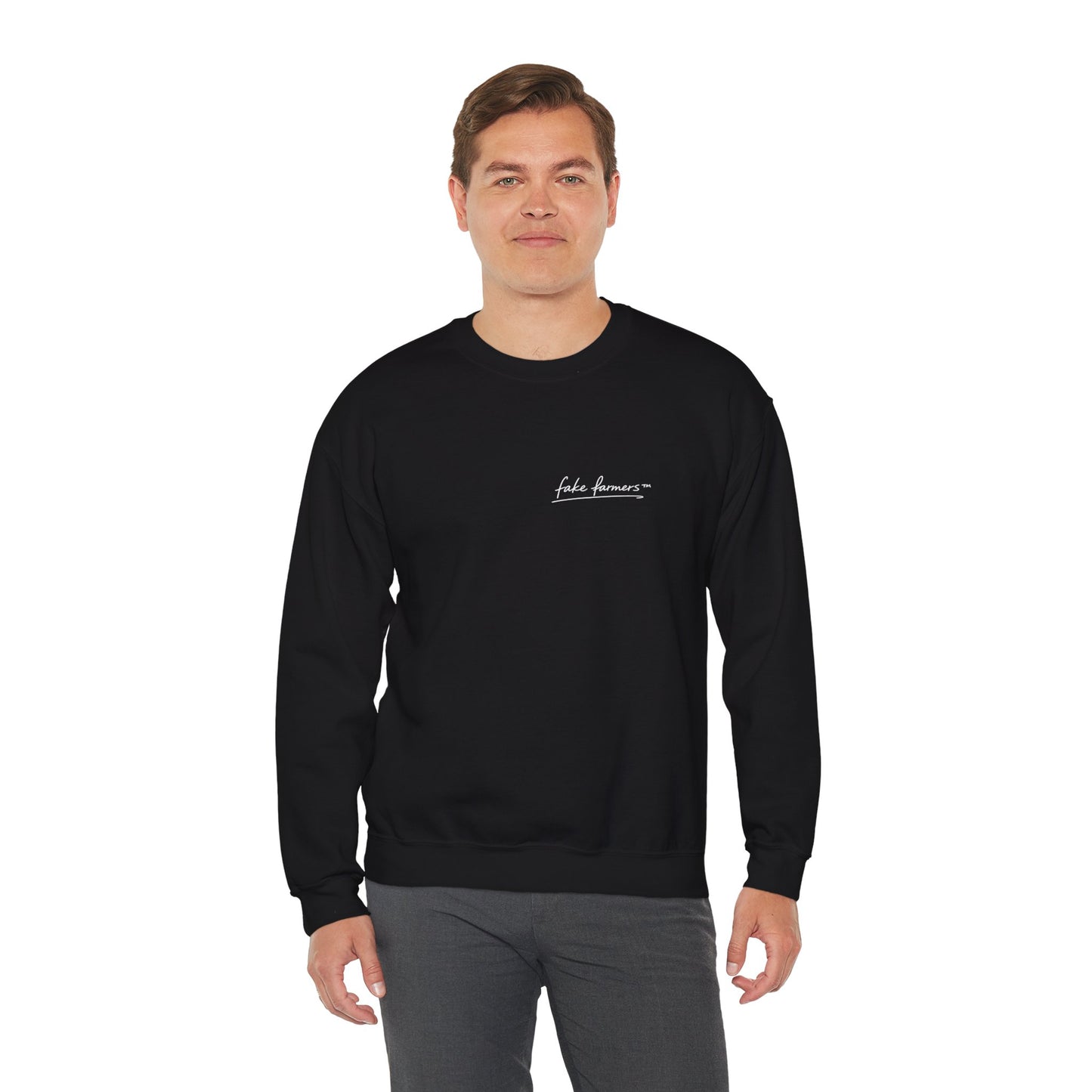 "Started Anyway" - Unisex Crewneck Sweatshirt