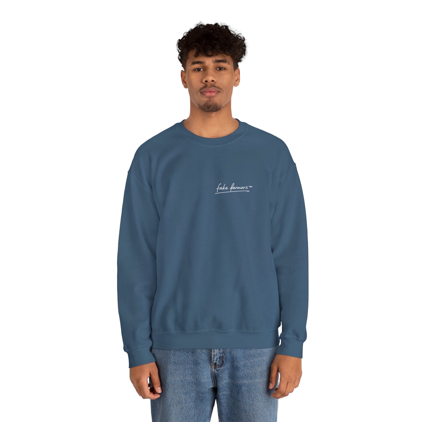 "Started Anyway" - Unisex Crewneck Sweatshirt