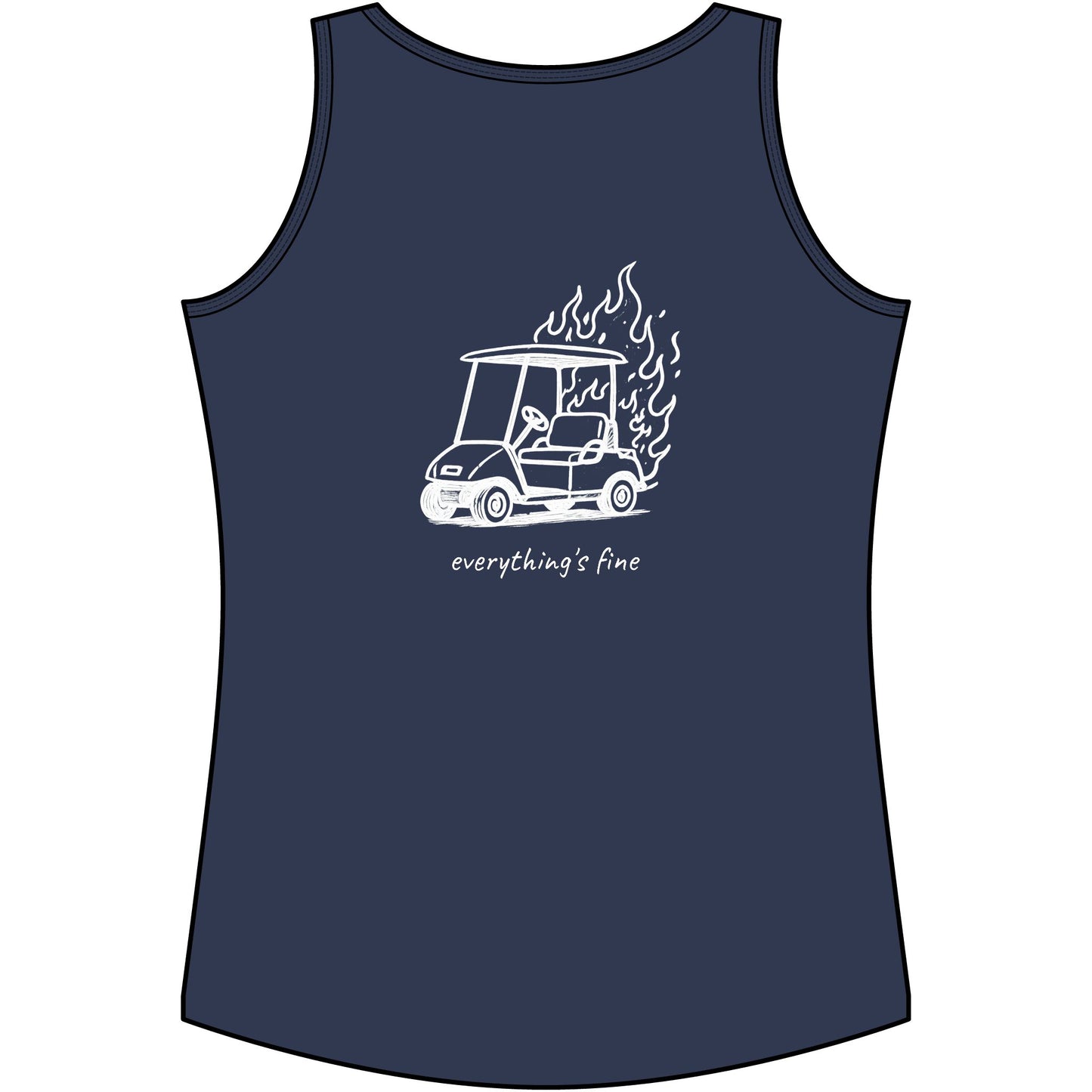 "Everything's Fine" Women's Light & Airy Tank