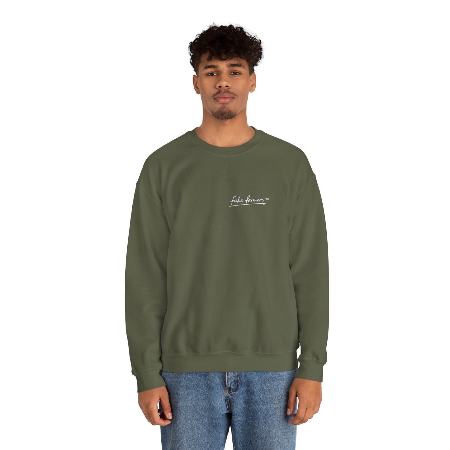 "Started Anyway" - Unisex Crewneck Sweatshirt