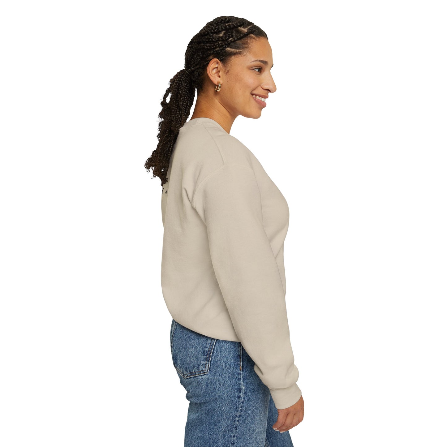 "Started Anyway" - Unisex Crewneck Sweatshirt
