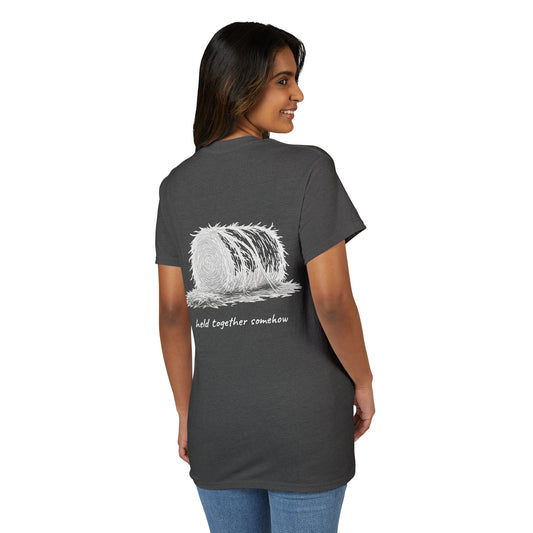 "Held Together Somehow" Unisex Dryblend® Tee