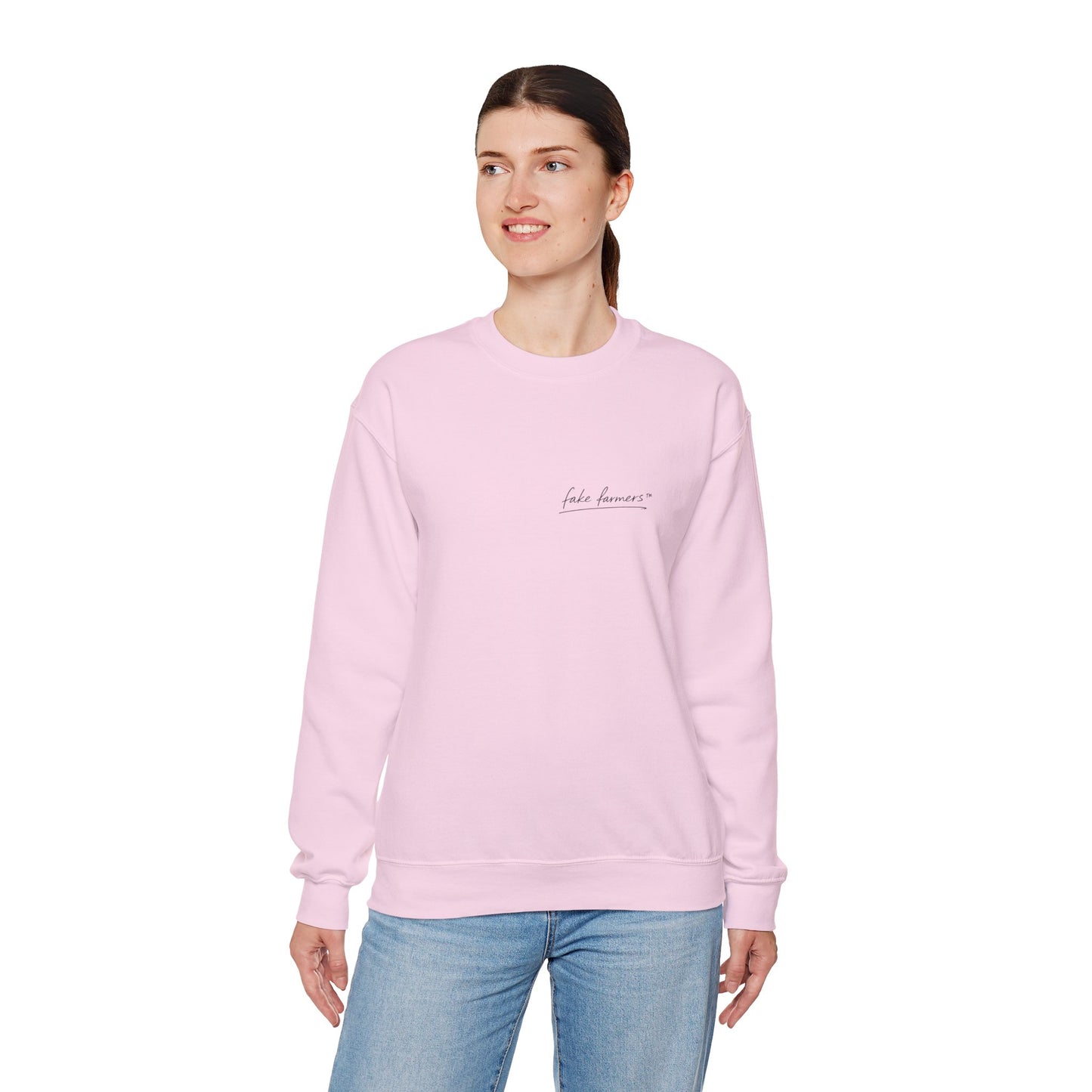 "Started Anyway" - Unisex Crewneck Sweatshirt