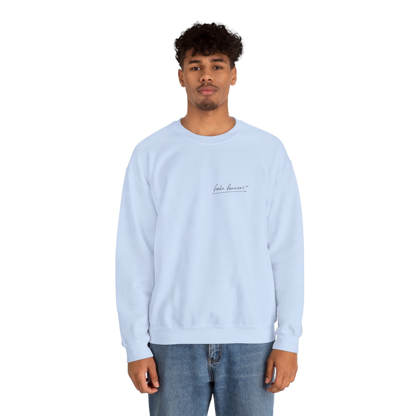 "Started Anyway" - Unisex Crewneck Sweatshirt