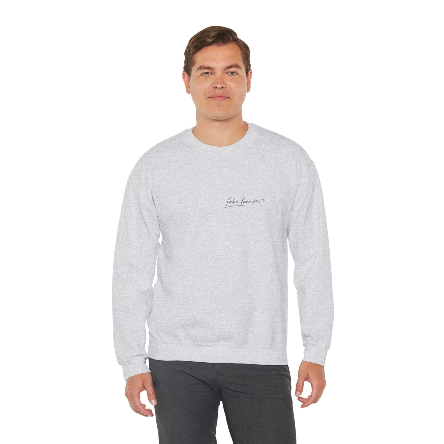 "Started Anyway" - Unisex Crewneck Sweatshirt