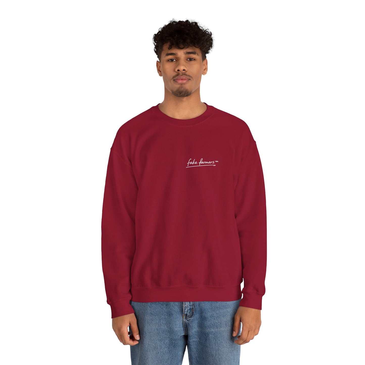 "Started Anyway" - Unisex Crewneck Sweatshirt